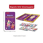 Joc de societate magnetic - Îmbracă fata