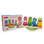 Sortator de forme geometrice pe secvențe de mărimi și joc de echilibru, balanță - imagine 5
