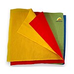 Joc senzorial pentru bebeluși cutia cu morcovi și batiste/șervețele textile - imagine 5