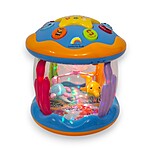 Proiector muzical de tip carusel rotativ cu tematica Animale Marine