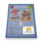 Carte magnetică cu 2 puzzle - mijloace de transport - imagine 4