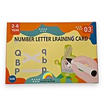 Planșe educaționale reutilizabile cu cifre și litere pe linii punctate - imagine 2