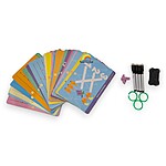 Planșe educaționale reutilizabile cu cifre și litere pe linii punctate - imagine 3