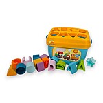 Joc de sortare forme geometrice și litere în găletușă de plastic - imagine 3