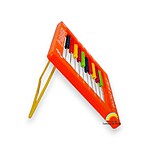 Numărătoare din plastic cu 10 rânduri (100 de bile) - culori diferite, se va trimite aleatoriu - imagine 10