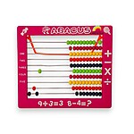 Numărătoare din plastic cu 10 rânduri (100 de bile) - culori diferite, se va trimite aleatoriu - imagine 12