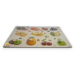 Puzzle încastru cu fructe, 11 piese - model cu pepene - imagine 3