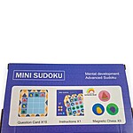 Joc de logică și memorie Mini Sudoku magnetic cu fructe, nivel 1 pentru 3-5 ani (cu tăbliță albă magnetică și tăbliță pentru cretă) - imagine 13