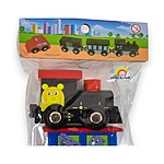 Trenuleț din lemn cu magnet - model cu animale - imagine 7