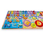 Joc logaritmic Montessori 8 în 1, cu spinner, ceas și labirint de motricitate - imagine 4