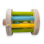 Tambur rotativ Montessori din lemn, cu 2 cilindri - imagine 8