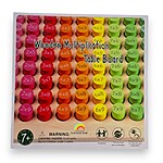 Joc educativ din lemn Tabla înmulțirii cu 81 de pioni - imagine 7