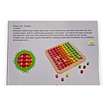 Joc educativ din lemn Tabla înmulțirii cu 81 de pioni - imagine 6