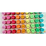 Joc educativ din lemn Tabla înmulțirii cu 81 de pioni - imagine 5