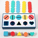 Joc educativ de sortare și clasificare forme și culori - imagine 4