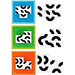 Joc educativ de construcție cu blocuri grafice rotative - imagine 6