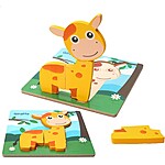 Puzzle mic 3D Girafă - imagine 2