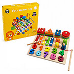 Joc educativ Montessori 4 în 1