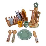 Set de vase pentru bucătărie din lemn, Kabi - imagine 3