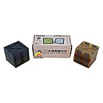 Set de construcție cu 20 de magneți transparenți, Onshine Magnetic Tiles - imagine 2
