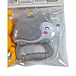 Set de 2 jucării zornăitoare pentru bebeluși - arici și albinuță - culoarea se oferă aletoriu - imagine 6