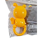 Set de 2 jucării zornăitoare pentru bebeluși - arici și albinuță - culoarea se oferă aletoriu - imagine 7