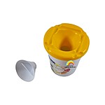 Pahar pictură cu capac anti-vărsare, dimensiuni 8 x 8.5 cm – culori diferite, se va expedia aleatoriu - imagine 4