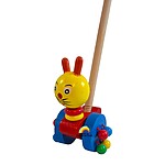 Jucărie de împins din lemn - diferite modele, se oferă aleatoriu - imagine 5