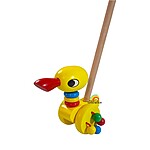 Jucărie de împins din lemn - diferite modele, se oferă aleatoriu - imagine 6