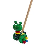 Jucărie de împins din lemn - diferite modele, se oferă aleatoriu - imagine 7