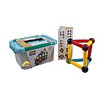 Joc Magnetic Sticks cu 64 piese, în cutie de plastic