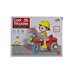 Tricicletă interactivă cu sunete și  lumini  - roșie - imagine 7