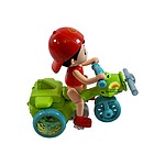 Tricicletă interactivă cu sunete și  lumini – verde - imagine 3