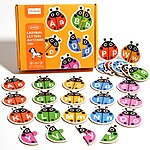 Joc de asociere cu litere tip puzzle din 2 piese Gărgărița - imagine 7