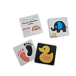 Set 16 Carduri pentru stimulare vizuală, 32 de imagini multicolore, pentru 6 – 12 luni - imagine 3