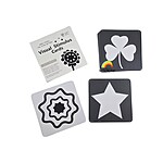 Set 16 Carduri pentru stimulare vizuală, 32 de imagini alb-negru, pentru 0 – 3 luni - imagine 3