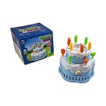 Jucărie tip Tort albastru pentru făcut baloane de săpun - imagine 5