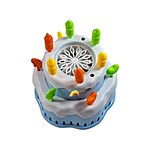 Jucărie tip Tort albastru pentru făcut baloane de săpun - imagine 6