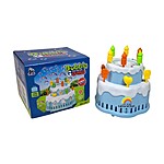 Jucărie tip Tort albastru pentru făcut baloane de săpun - imagine 3