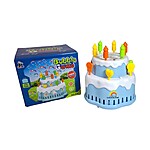 Jucărie tip Tort albastru pentru făcut baloane de săpun - imagine 4