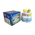 Jucărie tip Tort albastru pentru făcut baloane de săpun - imagine 2