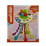 Jucărie senzorială, de dentiție și de motricitate pentru bebeluși OZN Montessori, 10 luni+ - imagine 2