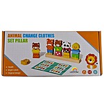 Joc educativ de sortare și asociere Îmbracă animalele - imagine 2