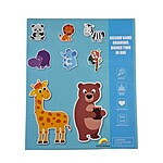 Joc puzzle magnetic cu cariocă, animale sălbatice, 3 ani+ - imagine 10