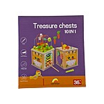Cub de activități Montessori 10 în 1 Treasure Chest - imagine 13