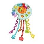 Jucărie senzorială, de dentiție și de motricitate pentru bebeluși OZN Montessori, 10 luni+