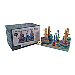 Sortator de forme cu 5 coloane și piedici - model cu labirint de motricitate