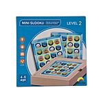 Joc de logică și memorie Mini Sudoku magnetic cu fenomene atmosferice (stările vremii), nivel 2 pentru 4-6 ani (cu tăbliță albă magnetică și tăbliță pentru cretă) - imagine 13