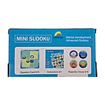 Joc de logică și memorie Mini Sudoku magnetic cu fenomene atmosferice (stările vremii), nivel 2 pentru 4-6 ani (cu tăbliță albă magnetică și tăbliță pentru cretă) - imagine 12