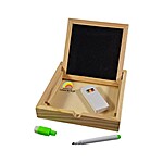 Joc de logică și memorie Mini Sudoku magnetic cu fenomene atmosferice (stările vremii), nivel 2 pentru 4-6 ani (cu tăbliță albă magnetică și tăbliță pentru cretă) - imagine 7
